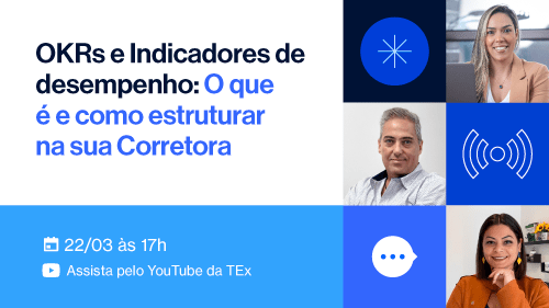 LIVE | OKRs e Indicadores de desempenho: O que é e como estruturar na sua Corretora